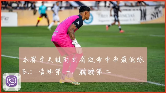 本赛季关键时刻有效命中率最低球队：黄蜂第一、鹈鹕第二