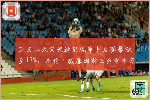 亚历山大突破造犯规率季后赛暴涨至17%，杰伦·威廉姆斯三分命中率却骤降12%